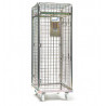 MEAT TROLLEY SECURITY ROLL CAGE WITH HOOKS