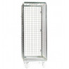MEAT TROLLEY ROLL CAGE WITH HOOKS AND WITHOUT ROOF