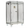 MEAT TROLLEY SECURITY ROLL CAGE WITH HOOKS BIG VOLUME