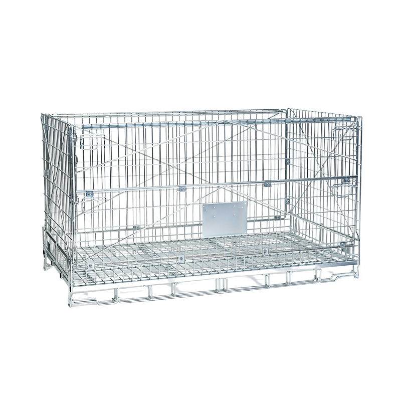 WIRE MESH BIN CONTAINER FOR STORAGE AND RECYCLING 2m3