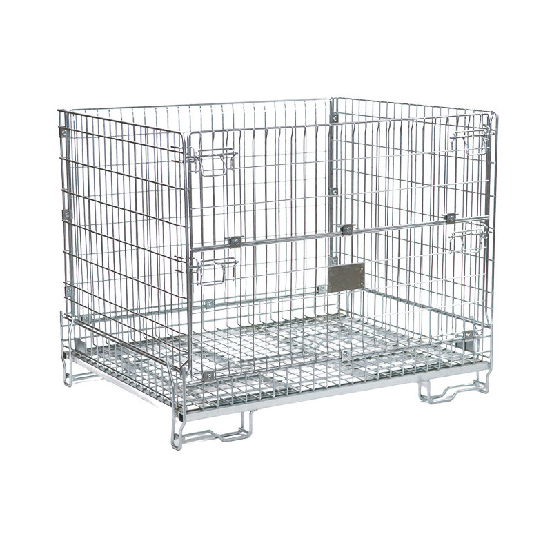 WIRE MESH BIN CONTAINER FOR STORAGE AND RECYCLING 1.4m3