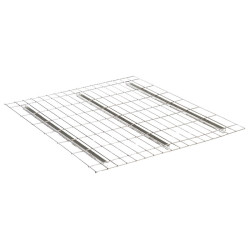 WAREHOUSE FLARED WIRE MESH DECKING PANEL SHELVING RACK