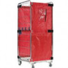 2 SIDED NESTABLE SILENT ROLL CAGE WITH ANTIFALL FLAPS