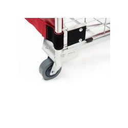 2 SIDED NESTABLE SILENT ROLL CAGE WITH ANTIFALL FLAPS